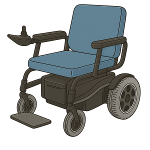 電動車いすの画像